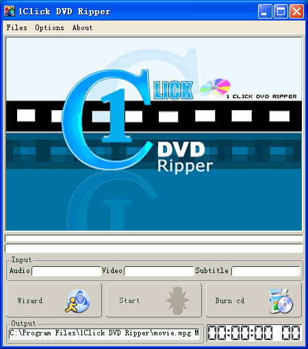 1Click DVD Ripper Screenshot